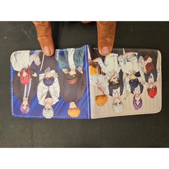 Japanese Anime Blue Lock Bifold Wallet for Men & Women | Stylish Anime Accessory - Picture 5 of 5